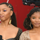 Chloe Bailey and Halle Bailey speak onstage during FOX’s Teen Choice Awards 2019 on August 11, 2019.